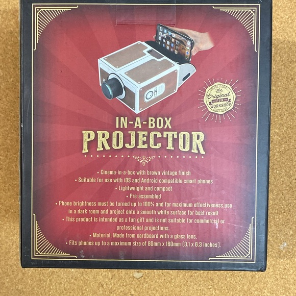 Family Fun Night IN-A-BOX PROJECTOR - Picture 2 of 3